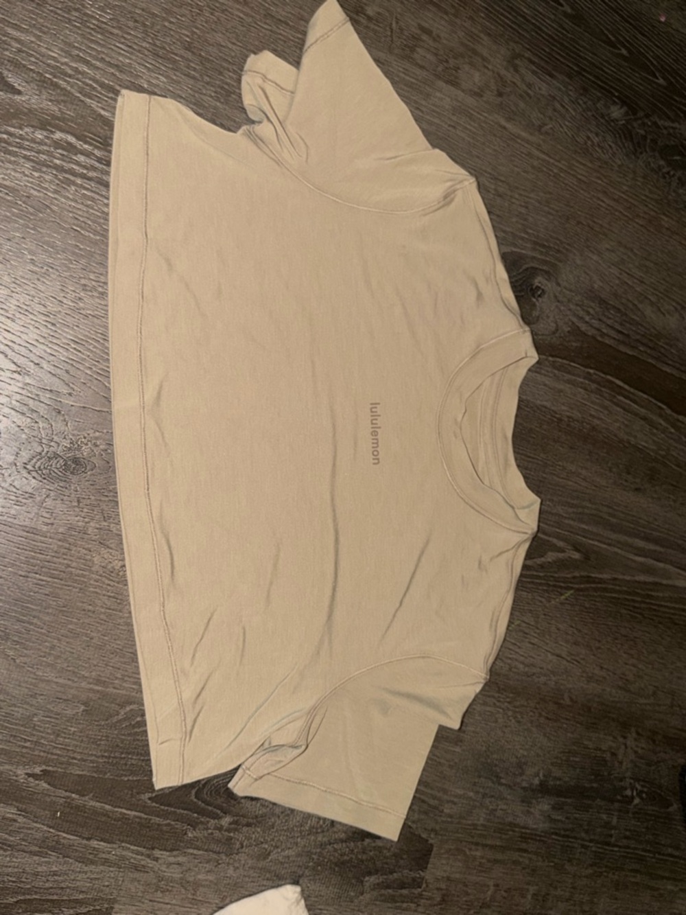 Lululemon Jersey Training Super Cropped Short Sleeve Shirt